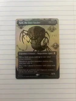 Koh The Face Stealer Borderless FOIL - Avatar The Last Airbender MTG NM - Image 1