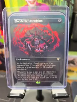 Bloodchief Ascension (Borderless) Commander Masters Foil - Image 1