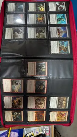 Magic the Gathering partial set of Ixalan and Rivals of Ixalan in binder - Image 5