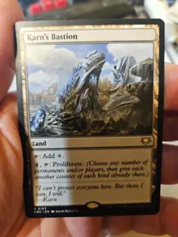MTG - Edge of Eternities - Karn's Bastion - NM - NF - Image 1