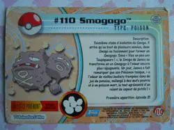 SMOGOGO #110 - TOPPS TV ANIMATION EDITION 1999 - CARTE POKEMON - TRES BON ETAT - Image 4