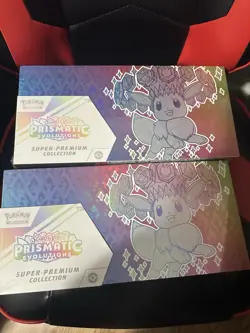 Pokemon TCG Scarlet & Violet Prismatic Evolutions Super-Premium Collection Box . - Image 1