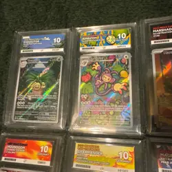 6x Ace 10 Slab Bundle Pokemon TCG English, Japanese charmander,marshadow,magby - Image 2
