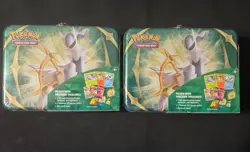 2X-Brand New Pokemon TCG Arceus Collectors Chest Tin Spring 2022 Fusion Strike 820650850202 - Image 1