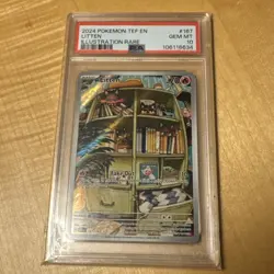 2024 POKEMON LITTEN #167 ILLUSTRATION RARE TEMPORAL FORCES PSA 10 Gem MINT! 💎💎 - Image 1