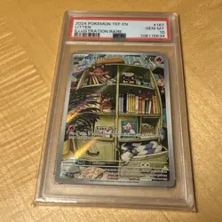 2024 POKEMON LITTEN #167 ILLUSTRATION RARE TEMPORAL FORCES PSA 10 Gem MINT! 💎💎 - Image 4