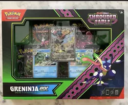 Pokemon TCG Shrouded Fable Greninja Ex Special Illustration Collection Sealed - Image 1