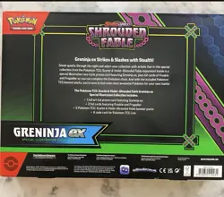 Pokemon TCG Shrouded Fable Greninja Ex Special Illustration Collection Sealed - Image 2