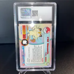 1999 Pokemon Topps Meowth 52 Series 1 First Print CGC 8.5 Near Mint/Mint+ - Image 2