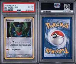 2006 POKEMON POP SERIES 1 #3 RAYQUAZA-HOLO POP SERIES 1 - Image 2