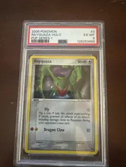 2006 POKEMON POP SERIES 1 #3 RAYQUAZA-HOLO POP SERIES 1 - Image 4
