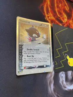 Pokemon Sneasel ex 103/109 [EX Ruby & Sapphire] Holo🌀Swirl🌀033💎Near Mint NM💎 - Image 4