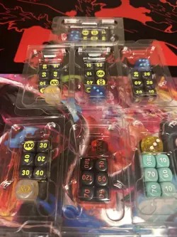 Pokemon TCG ETB Dice Set 7 Pieces, Sealed, X10 - Image 2
