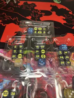 Pokemon TCG ETB Dice Set 7 Pieces, Sealed, X10 - Image 3