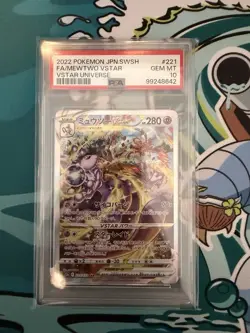 PSA 10 SEQUENTIAL Charizard 212/172 Mewtwo 221/172 SAR VSTAR Universe Pokemon - Image 4