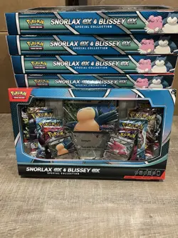Pokemon Greninja & Kingdra + Snorlax Ex Special Collection Boxes - Lot of 29 - Image 1