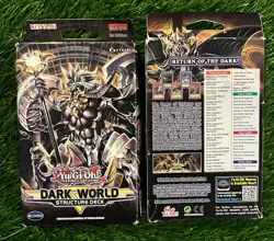 Yu-Gi-Oh! Dark World: Structure Deck - 1st Edition Lot Of 2 Brand New - Image 1