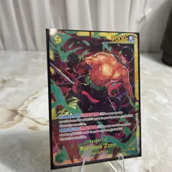 One Piece TCG-Roronoa Zoro OP06-118 Secret Rare-Wings of the Captain - Image 2