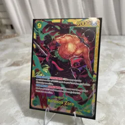 One Piece TCG-Roronoa Zoro OP06-118 Secret Rare-Wings of the Captain - Image 3