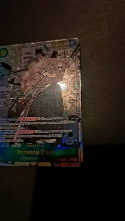 Roronoa Zoro One Piece Ccg PRB01 Manga Alt Art Op02-018 Mint/near Mint Condition - Image 5