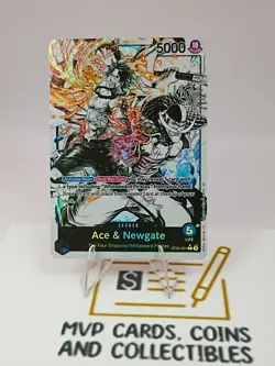 Ace and Newgate L ST22-001 [PAR] Parallel Starter Deck Ace Newgate One Piece ENG - Image 1