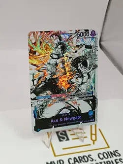 Ace and Newgate L ST22-001 [PAR] Parallel Starter Deck Ace Newgate One Piece ENG - Image 2