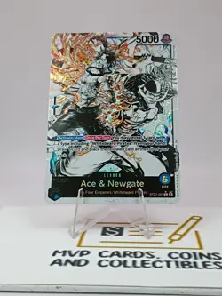 Ace and Newgate L ST22-001 [PAR] Parallel Starter Deck Ace Newgate One Piece ENG - Image 3
