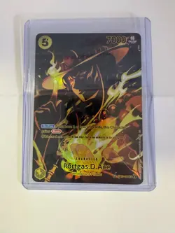 One Piece CCG - Portgas.D.Ace (SP) ST13-011 Legacy of the Master Special SR OP12 - Image 3