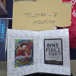 ONE PIECE DAY 25 PROMO BRAND NEW SEALED ELBAPH LUFFY & DON BULK AVAILABLE - Image 5