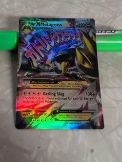 M Metagross EX XY35 Black Star Promo Ultra Rare 2014 Pokemon Card MP - Image 2