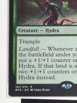 Oran-Rief Hydra Battle for Zendikar Green Magic The Gathering Card - Image 2