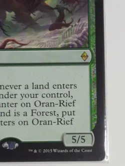 Oran-Rief Hydra Battle for Zendikar Green Magic The Gathering Card - Image 3