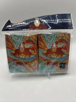 2021 Nickelodeon Avatar the Last Airbender Aang ATLA 100 Custom Card Sleeves - Image 1