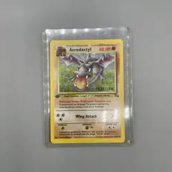 AERODACTYL 1/62 1st Edition GOLD STAMP Prerelease NEAR MINT Promo Pokemon Card - Image 1