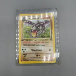 AERODACTYL 1/62 1st Edition GOLD STAMP Prerelease NEAR MINT Promo Pokemon Card - Image 3
