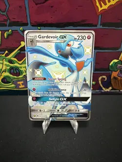 Pokemon Gardevoir GX TCG Full Art Holo Card SV75/SV94 NM Condition - Image 1