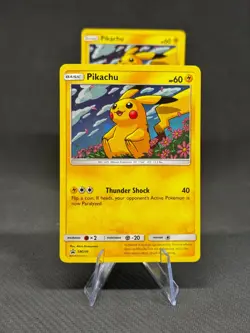 Pikachu - SM206 - Black Star Holo Rare Promo - Pokemon Card - NM - Image 1