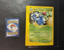 2003 DARK IVYSAUR 6 Pokemon BEST OF WINNER PROMO JUMBO VINTAGE CARD NINTENDO - Image 1
