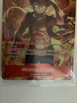 one piece card game English Monkey D. Luffy ST10-006 - Image 1