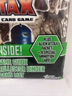 Topps Dr. Who Alien Attax Trading Card Game Starter Pack Sealed 2012 Game Mat - Image 2