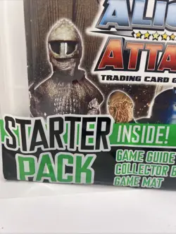 Topps Dr. Who Alien Attax Trading Card Game Starter Pack Sealed 2012 Game Mat - Image 3