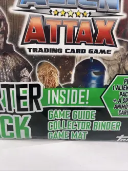 Topps Dr. Who Alien Attax Trading Card Game Starter Pack Sealed 2012 Game Mat - Image 4