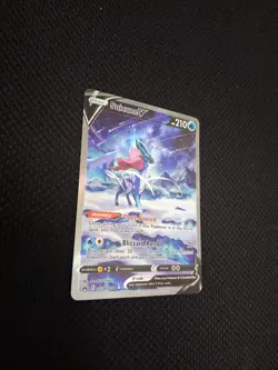 Suicune v GG38/GG70 Crown Zenith: Galarian Gallery Holo Pokemon Card TCG - Image 2