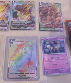 Pokemon Cards Lot With Halos, Unopened Packs, And Tin - 89 Cards Total - Image 3