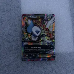 Mega M Absol EX XY63 Black Star Promo Holo 2015 Pokemon Card LP - Image 1