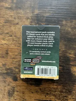 MTG - Magic: the Gathering - Sixth 6th Edition - Tournament Starter Deck Pack - Image 3