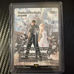 MTG Blessing of the Oracle - Akroma’s Will (Showcase) - Final Fantasy - NM - - Image 1