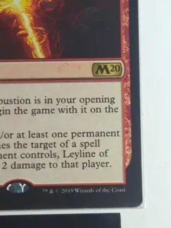 Leyline of Combustion Core Set 2020 Regular - Image 3