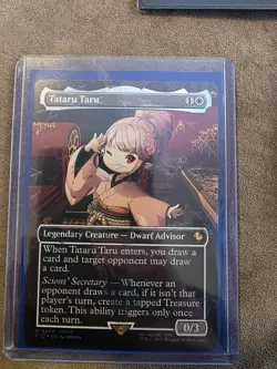Tataru Taru (Borderless) (Chocobo Track Foil) Commander: Final Fantasy Foil - Image 1