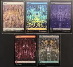 MTG Murders at Karlov Manor Set of Full Art Lands Foil (Common) - Image 1